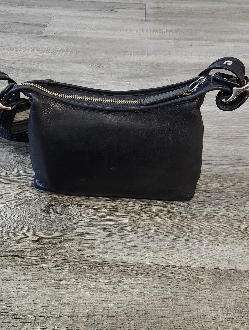 Vintage Coach Janice Legacy Bag Black‎ Leather Crossbody Bag